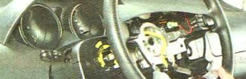 Снимаем руль на Шевроле Авео своими руками