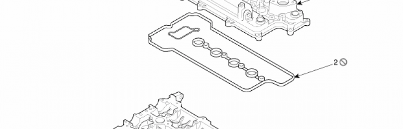 Замена прокладки крышки клапанов киа сид 2010