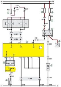 Схема электрики шевроле ланос