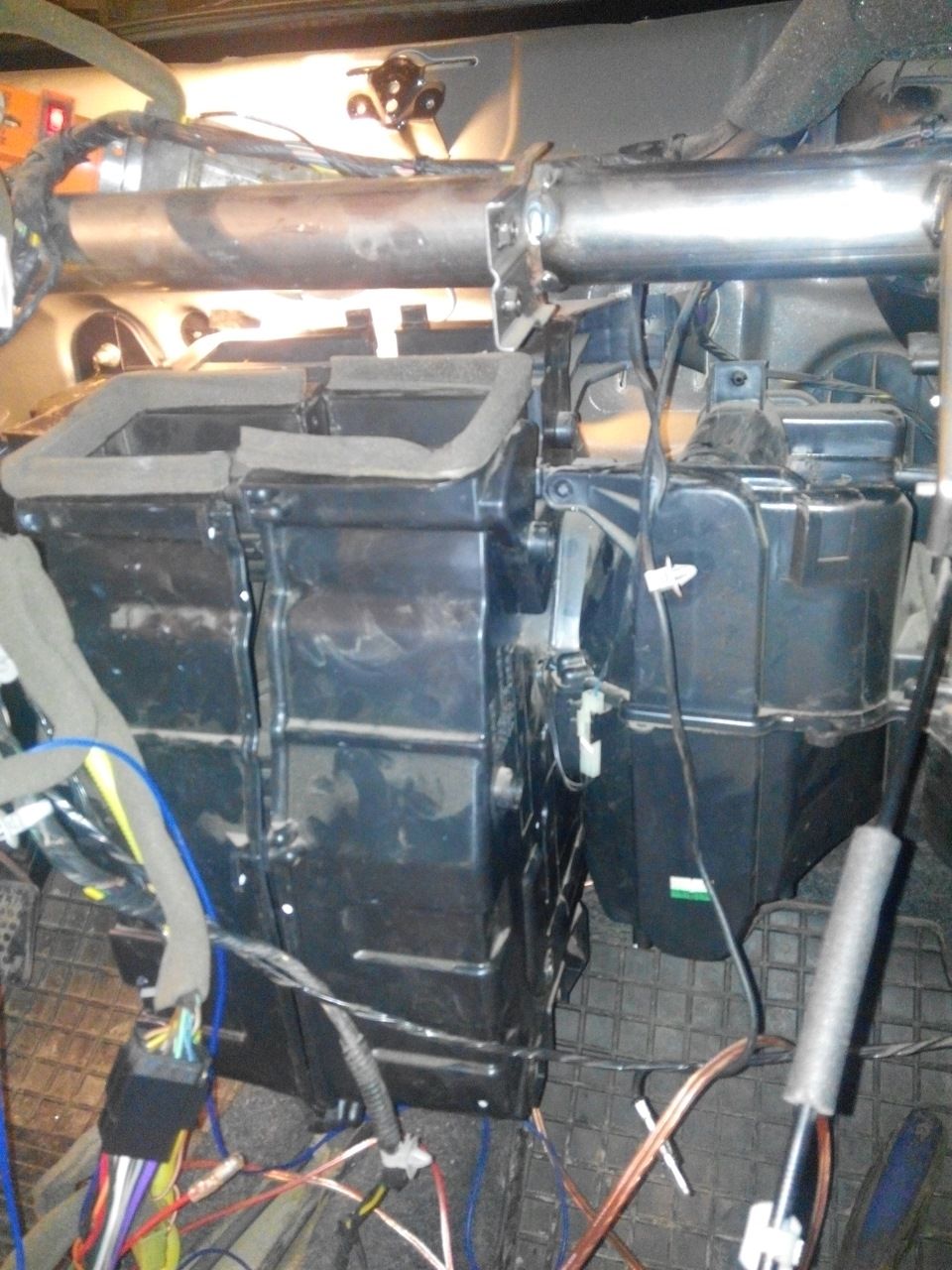 Замена радиатора отопителя Chevrolet Spark