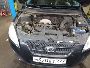 Kia ceed замена цепи